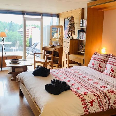 Ferienwohnung Etrier Crans-Montana Exterior foto