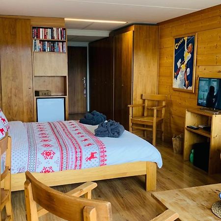 Ferienwohnung Etrier Crans-Montana Exterior foto