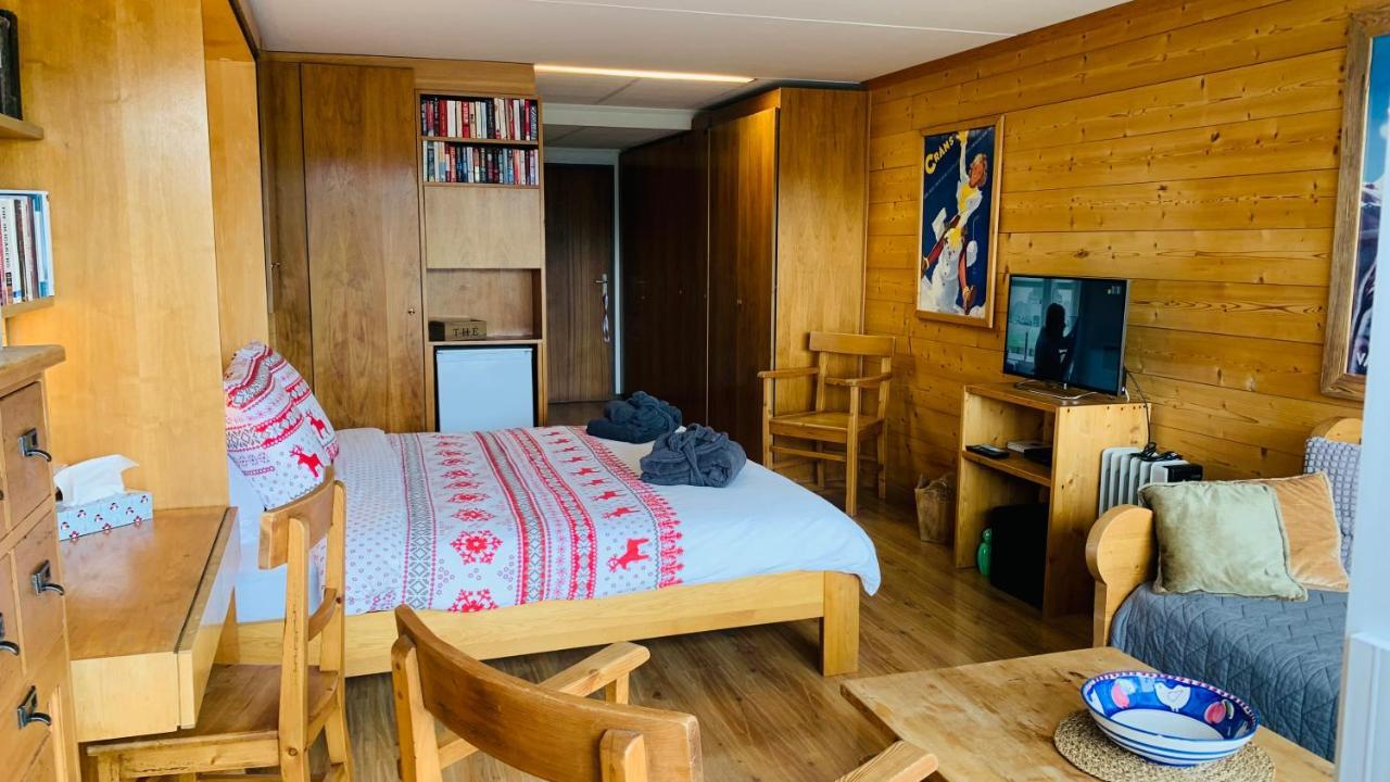 Ferienwohnung Etrier Crans-Montana Exterior foto